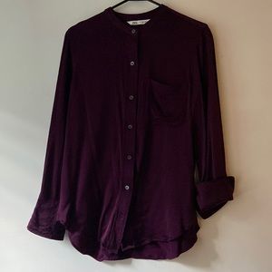 ZARA Silk Feel Blouse